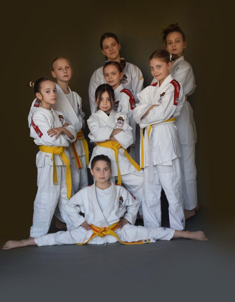 Zawodnicy UKS Judo Lion podczas zgrupowania w Cetniewie, kwiecień 2026