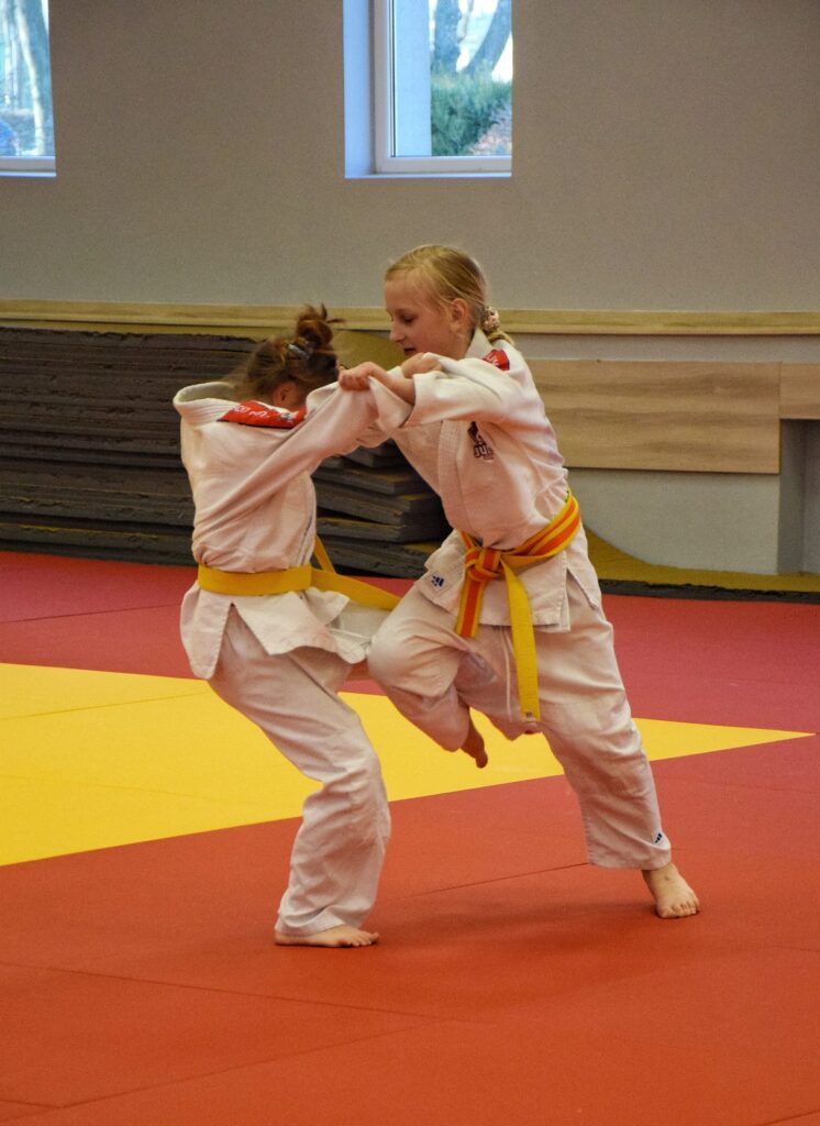 Zawodnicy UKS Judo Lion podczas zgrupowania w Cetniewie, kwiecień 2026