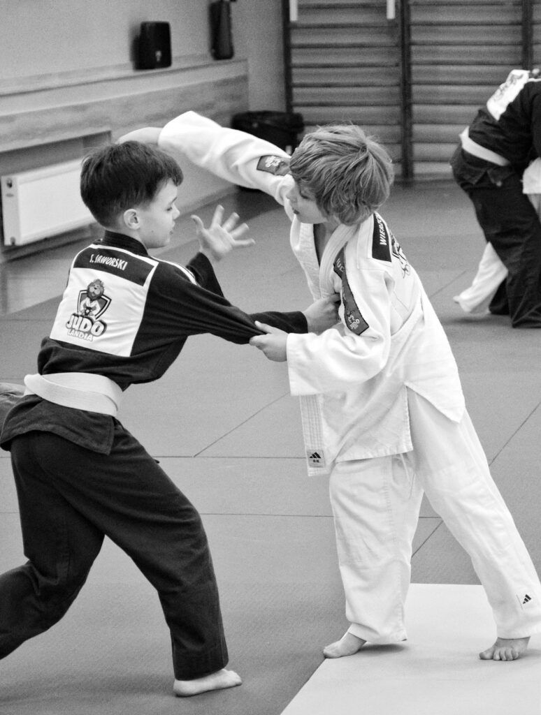 Zawodnicy UKS Judo Lion podczas zgrupowania w Cetniewie, kwiecień 2026