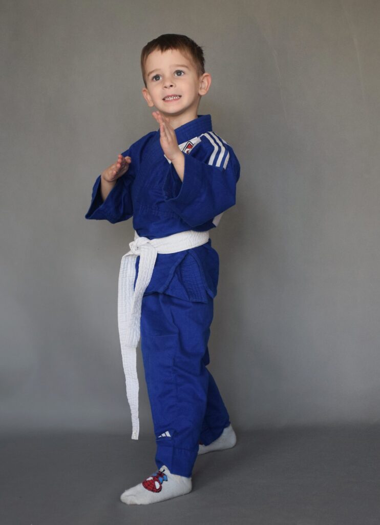 Zawodnicy UKS Judo Lion podczas zgrupowania w Cetniewie, kwiecień 2026