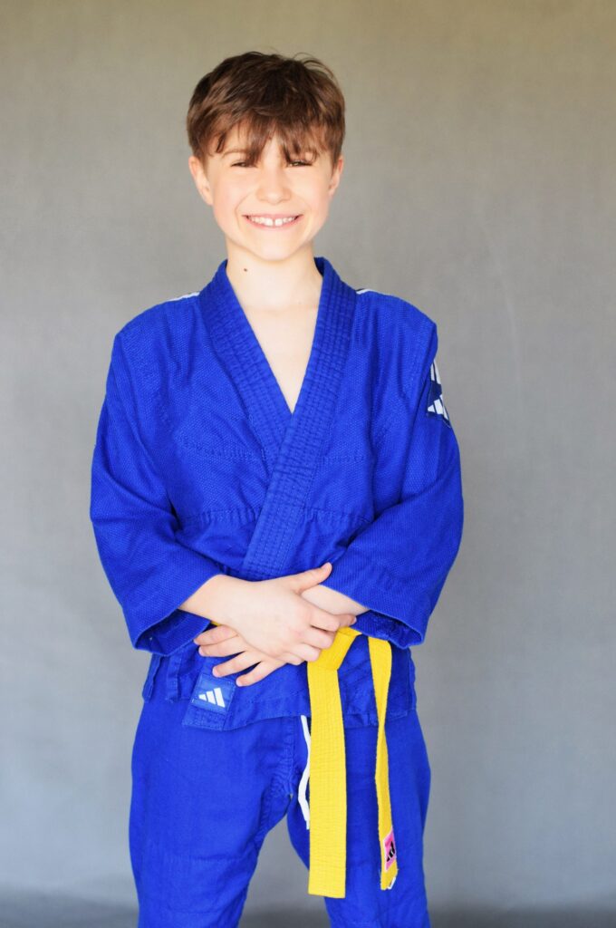 Zawodnicy UKS Judo Lion podczas zgrupowania w Cetniewie, kwiecień 2026