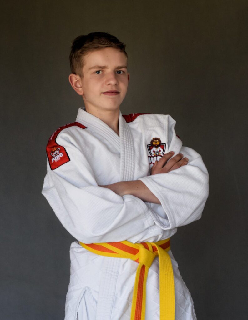 Zawodnicy UKS Judo Lion podczas zgrupowania w Cetniewie, kwiecień 2026