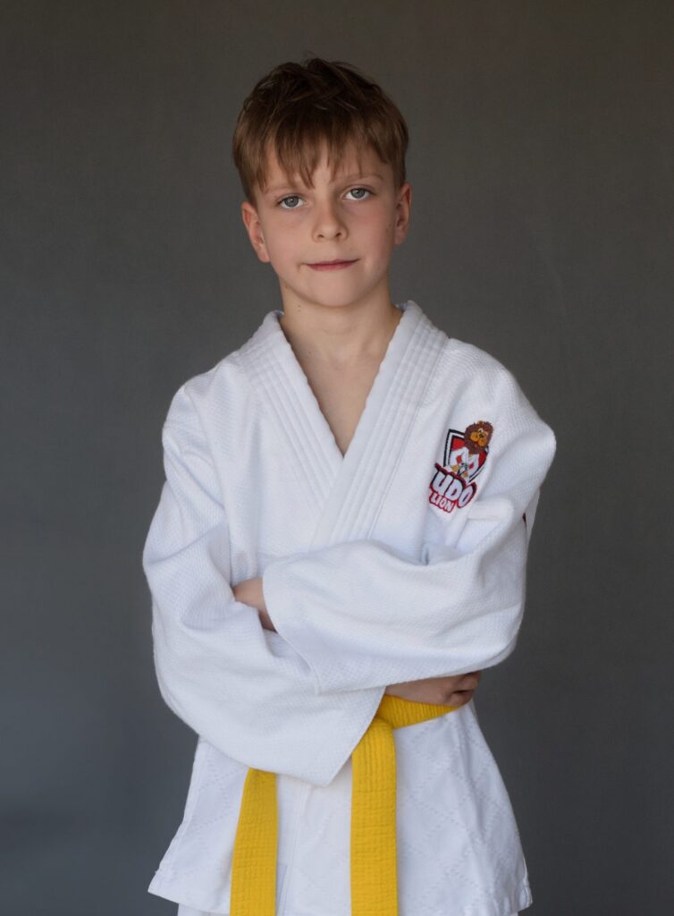 Zawodnicy UKS Judo Lion podczas zgrupowania w Cetniewie, kwiecień 2026
