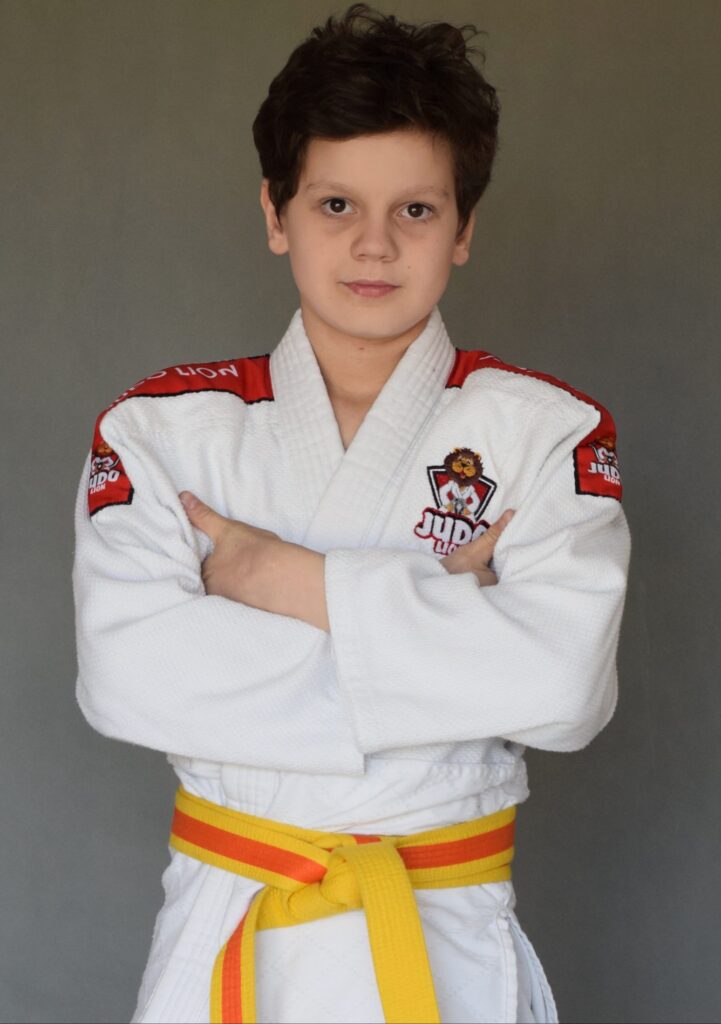 Zawodnicy UKS Judo Lion podczas zgrupowania w Cetniewie, kwiecień 2026