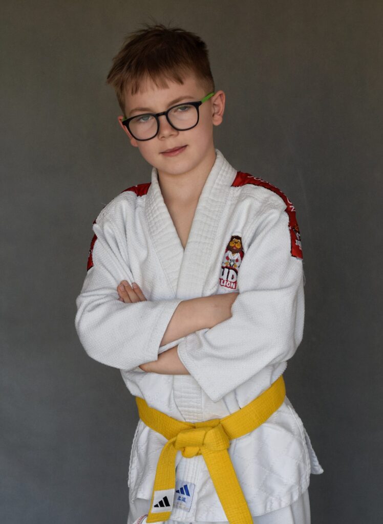 Zawodnicy UKS Judo Lion podczas zgrupowania w Cetniewie, kwiecień 2026