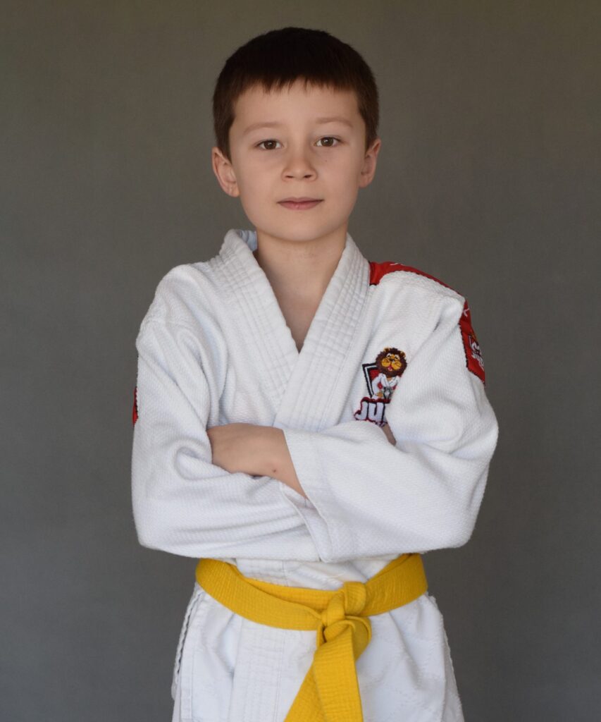 Zawodnicy UKS Judo Lion podczas zgrupowania w Cetniewie, kwiecień 2026