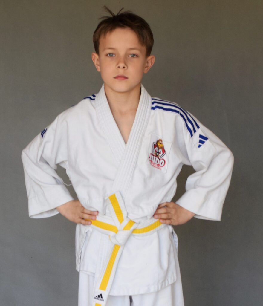 Zawodnicy UKS Judo Lion podczas zgrupowania w Cetniewie, kwiecień 2026