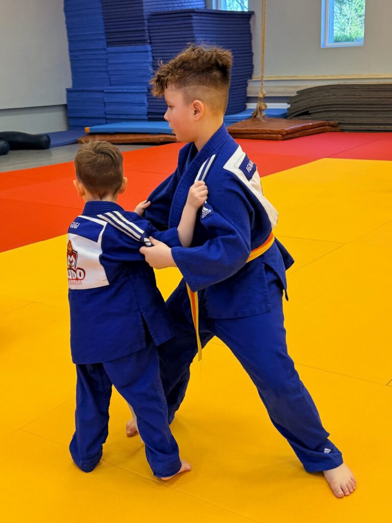 Zawodnicy UKS Judo Lion podczas zgrupowania w Cetniewie, kwiecień 2026