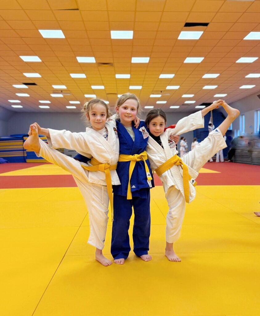 Zawodnicy UKS Judo Lion podczas zgrupowania w Cetniewie