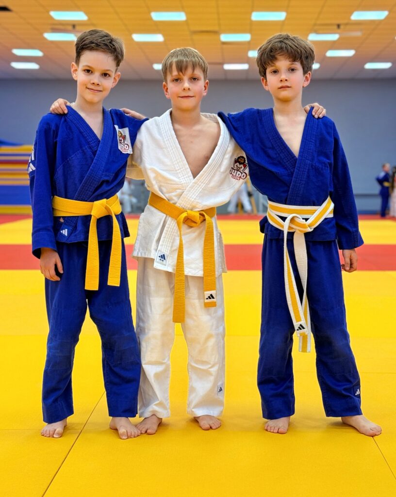 Zawodnicy UKS Judo Lion podczas zgrupowania w Cetniewie, kwiecień 2026