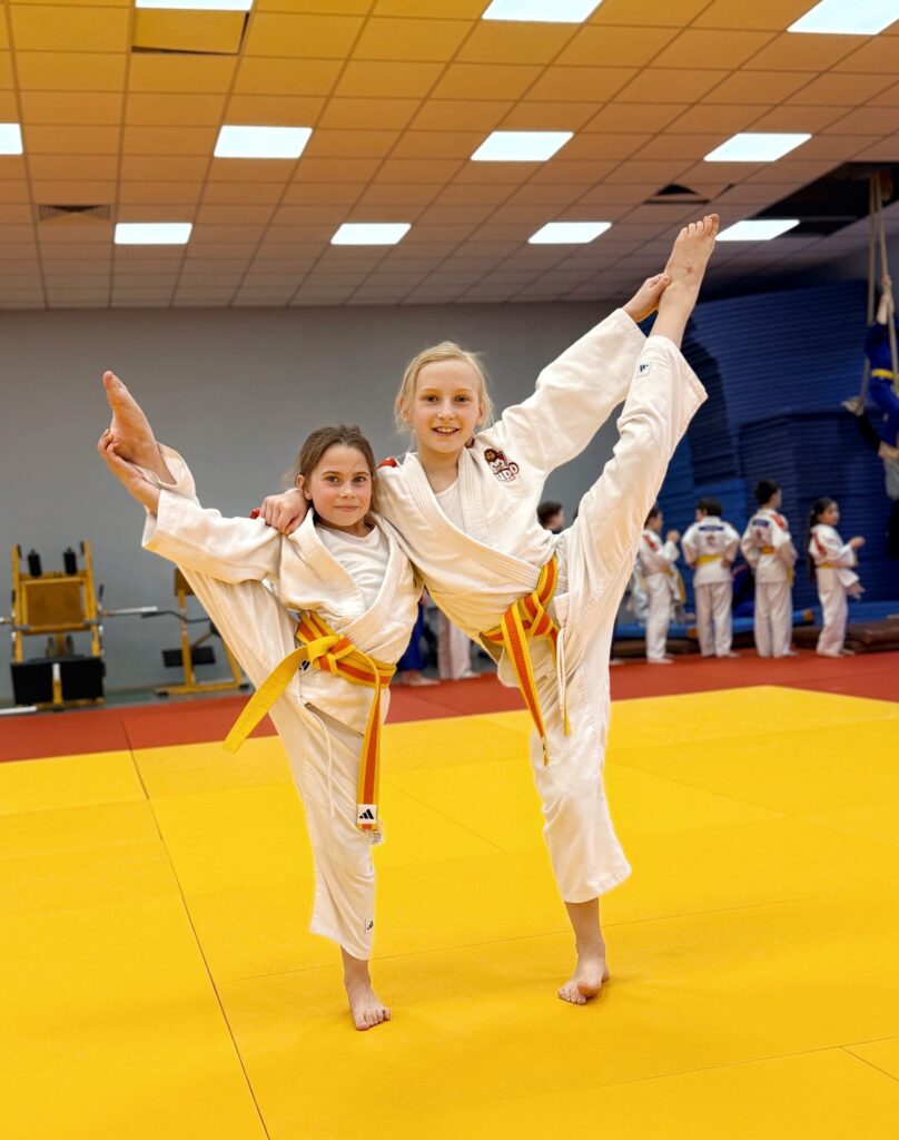 Zawodnicy UKS Judo Lion podczas zgrupowania w Cetniewie