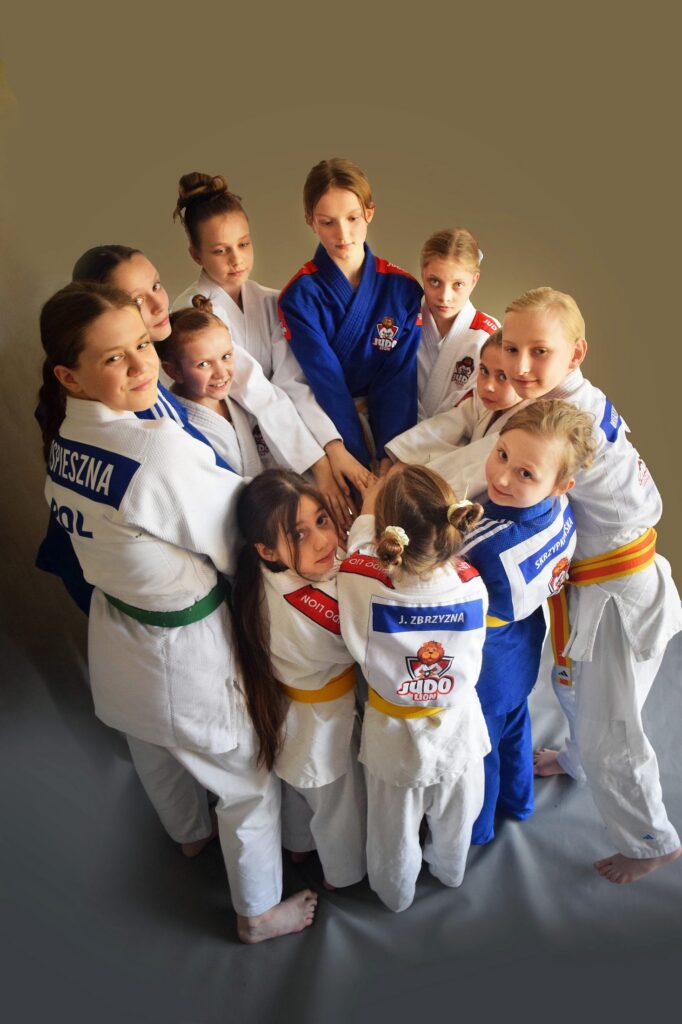 Zawodnicy UKS Judo Lion podczas zgrupowania w Cetniewie, kwiecień 2026